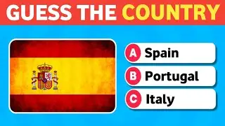 Can You Guess All 35 Countries By Their Flags? | Ultimate World Flag Quiz