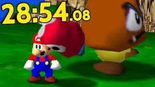 Ho BATTUTO per SBAGLIO il mio RECORD PERSONALE nella SPEEDRUN di SUPER MARIO 64