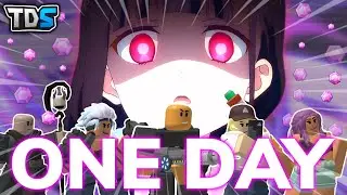 HOW I GOT ALL HARDCORE TOWERS IN A DAY - Tower Defense Simulator (ROBLOX) 