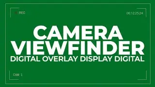 Free Camera Viewfinder Digital Overlay Green Screen 