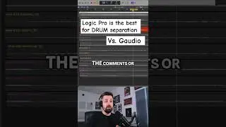 Logic Pro is the best drum separator | stem splitter comparison 