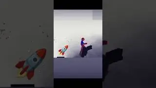 Blud really said "I believe i can fly" 💀🚀 Stickman Dismounting Void Stick #shorts #trending