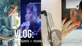 VLOG: Meet my Driver + Movie Night + Appointments | IAMYVETTERENEE