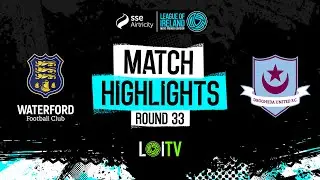 SSE Airtricity Men's Premier Division Round 33 | Waterford 0-0 Drogheda United | Highlights