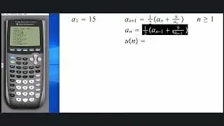A Recursive Sequence with TI84