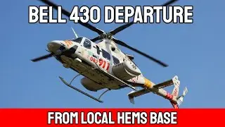 HEMS Bell 430 Departure From Base
