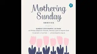 Mothering Sunday - John 2:1-11 - Maria Raithatha