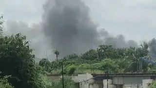 Terjadi kebakaran di siang bolong