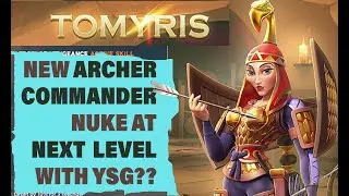 Rise of kingdoms TOMYRIS the brand new archer commander : Analysis of skill and talents