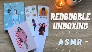 REDBUBBLE Unboxing ASMR ❤  | SILVANA ARIAS