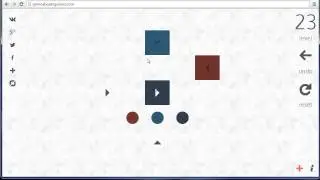 21-25. Прохождение игры о квадратах - Game About Squares.