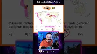 🌎1- ÖSYM gibi soru çözümleri 1 📌Coğrafya Tyt - Ayt - Yks