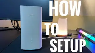 How to setup huawei 5G wifi modem quick and easy method Model:H112-372