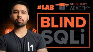 [LIVE] Blind SQL Injection - PortSwigger Labs