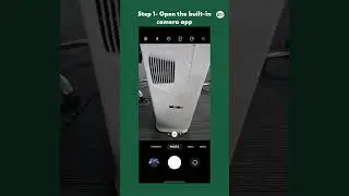 How to scan a QR code without an app