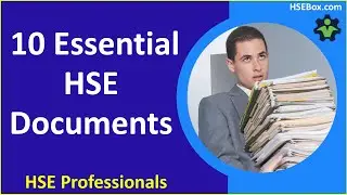 The 10 Essential Statutory HSE Documents for Construction Sites - Safety Training