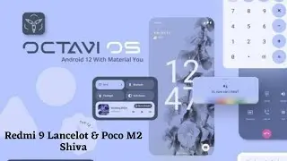 Review custom Rom OCTAVI OS 3.3 OFFICIAL ANDROID 12 | Redmi 9 | 9 Prime | Poco M2