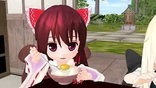 【東方MMD紙芝居】”もしも家族だったら”　#15　おいしい