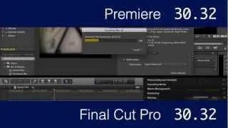 Adobe Premiere CS6 vs. Apple Final Cut Pro X speed test