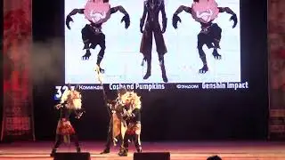 Cosplay genshin impact - hilichurls and john lee