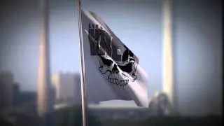 RnD - 3DS Max Cloth Flag - Test 1