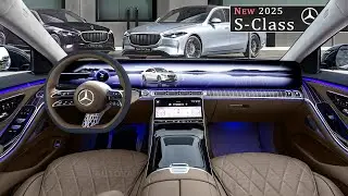 New Mercedes-Benz S-Class 2025 Facelift - INTERIOR Preview