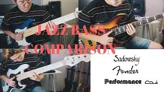Sadowsky & Fender & Performance Bass- 3 Jazz Basses Comparison | John Cha | 차순종 #wavetoearth