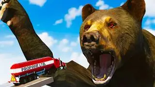 Cars vs Bear | Teardown