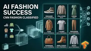 P6-Implementing Simple CNN using Tensorflow on Fashion MNIST | Image Processing using Deep Learning