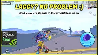 Laggy But Okay 💔 Gtx 750 Ti + i5 2400 | iPad View 3.2 | Gameloop Emulator Player | Ashir OP