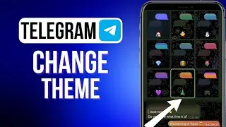 How To Change Theme On Telegram | iOS & Android