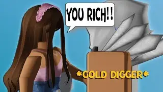 Exposing Gold-diggers In Da Hood | ROBLOX Trolling