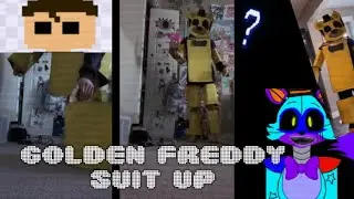 GOLDEN FREDDY FNAF SUIT UP! #Fivenightsatfreddyscosplay