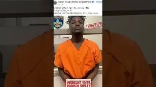 REALBLEEDA ARRESTED FOR MURDER IN BATON ROUGE LA‼️ 