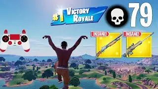 79 Elimination Solo Vs Squads Gameplay Wins (Fortnite Chapter 5 PS4 Controller)