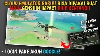New Cloud Gaming!! Can be used to play genshin impact with low spec phone!!
