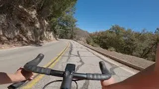 Full Mount Wilson Descent : Observatory down Highway 2 to the Shell Station