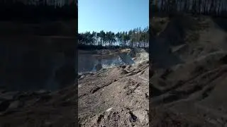 Песчаный карер в польше