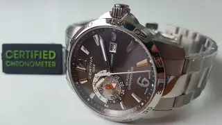 Titanium Chronometer. CERTINA DS Podium C034.455.44.087.00. Обзор\Review