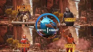 MORTAL KOMBAT 1 - KOMBAT Pack 2 TEST YOUR MIGHT Success Animations