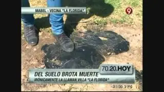 Del suelo brota muerte
