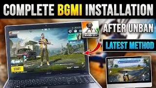 How to Install Battleground Mobile India on PC/Laptop [2024] - Without Any Error & Keymapping Tips💻
