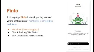Finlo - The Parking Application