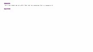 Subgroups 11