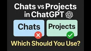 AI for the average human - Stop Losing Context! Use Projects in ChatGPT the Right Way