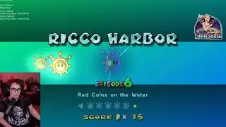 Super Mario Sunshine Red Coin Blooper Race CHAOS!! With a Rickroll?!?!