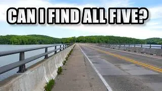 Can I find all 5 bridges that cross Liberty Reservoir?