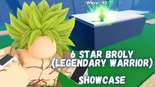 Legendary Warrior (Enraged) a.k.a Broly Showcase In Final Tower Defense (Roblox)
