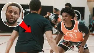 We Guarded Steph Curry! Thompson Twins Go To Curry Camp 😱