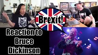 DragonForce Herman Li Reaction to Iron Maiden Bruce Dickinson Brexit Comment